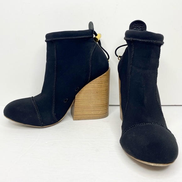 Chloe ‘Cameron’ Neoprene Ankle Booties - Picture 3 of 11